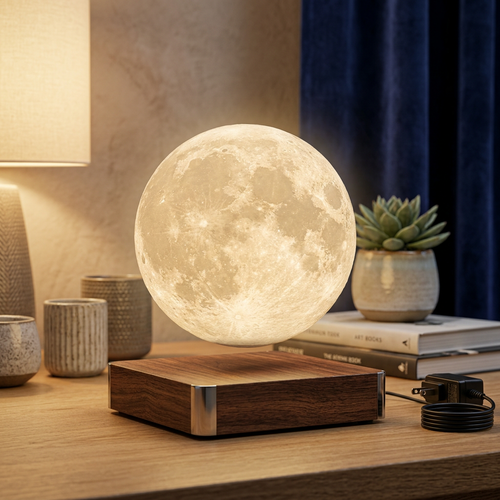 Moonwell LunaFloat Magnetic Moon Lamp